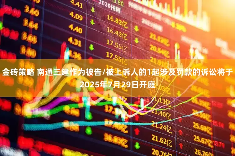 金砖策略 南通三建作为被告/被上诉人的1起涉及罚款的诉讼将于2025年7月29日开庭
