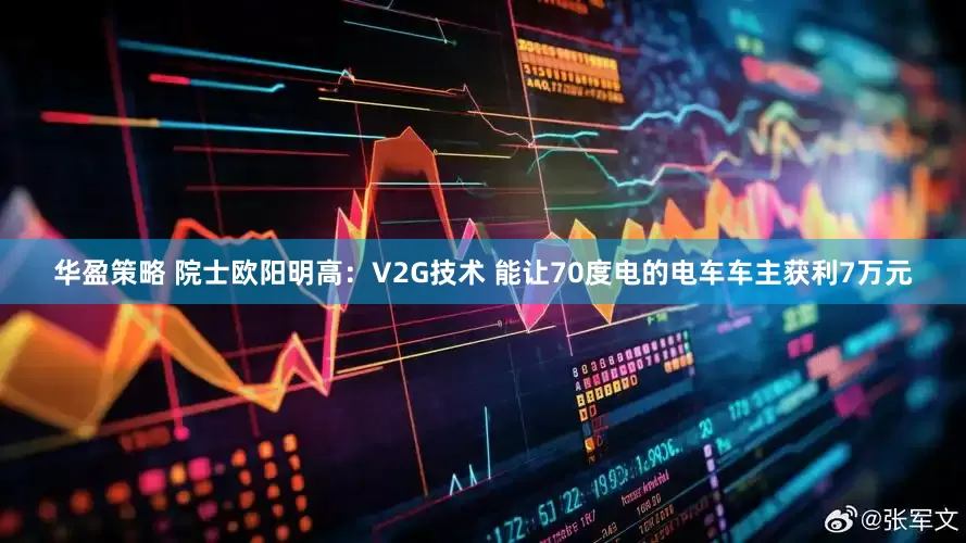 华盈策略 院士欧阳明高：V2G技术 能让70度电的电车车主获利7万元